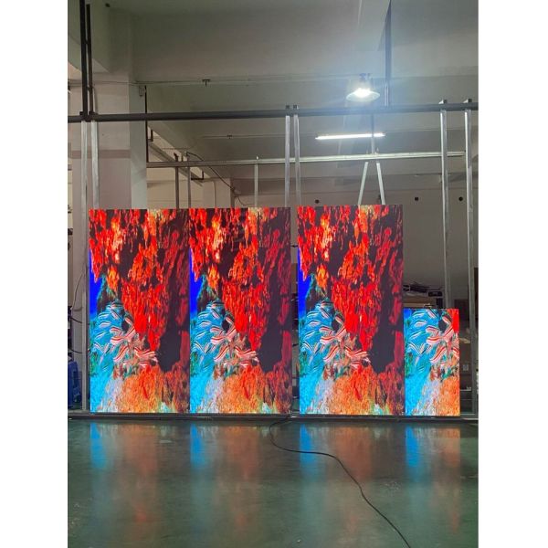 COB 1R1G1B Рекламный полноцветный светодиодный экран P2.5 1/16 Сканирование Настенный плакат Одноцветный и двухцветный