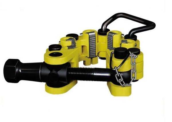 Oilfield Drill Collar Safety Clamp Alloy Steel High Abrasion Resistance