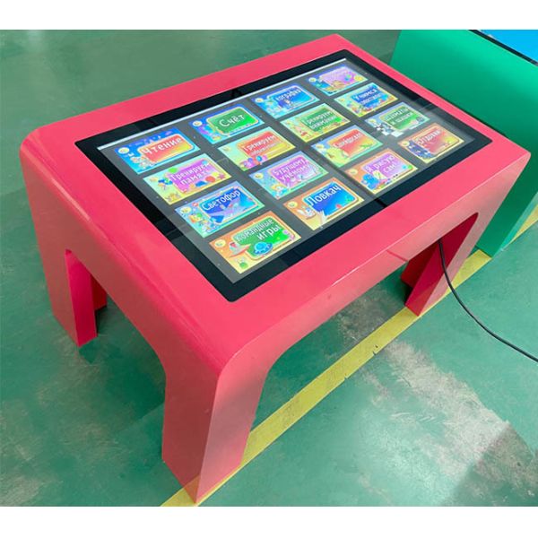 OEM Interactive Multi Touch Screen Table Kiosk For Kids 43 Inch