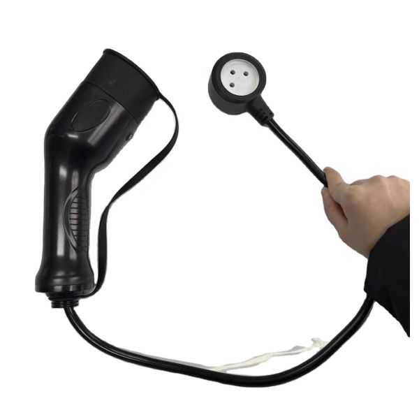 Adaptador tipo 2 V2L con enchufe de Israel Vehículo eléctrico para cargar Adaptador con cable de 1m 2m 5m