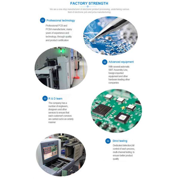 30-слойный OEM-производитель печатных плат 1200-мм жесткий диск PCB Board 3mil