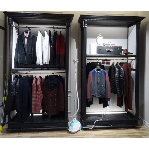 Environmental Men'S Garment Rack / Garment Showroom Display For Clothes Shop