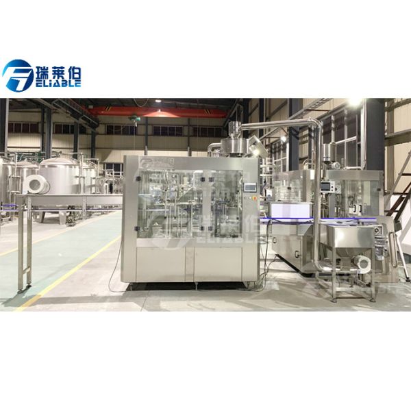 8000BPH Monoblock 3 In 1 Auto Water Filling Machine