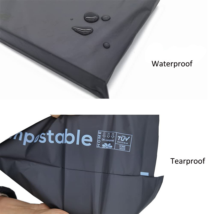 упаковка PLA 10*13inches Biodegradable кладет 100% в мешки Compostable