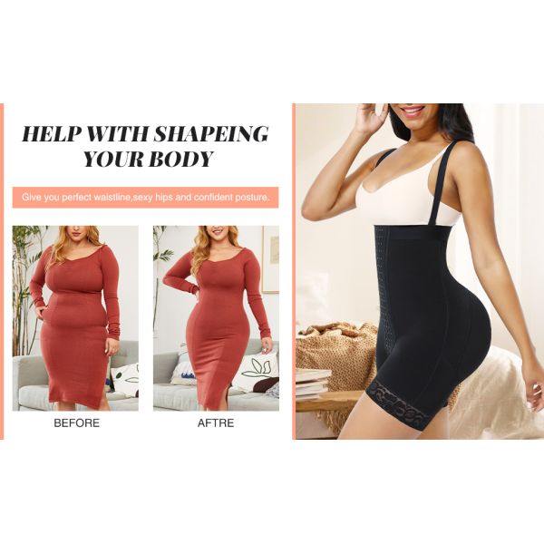 5XL BBL Шейх HEXIN Ступня 2/3 Подниматель задницы Контроль живота Хирургия Reloj de Arena Fajas Colombianas para Mujer Shapewear