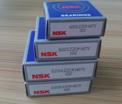 NSK originais escolhem o rolamento de esferas profundo 6202DDU do sulco da fileira ZZ para a bomba de água