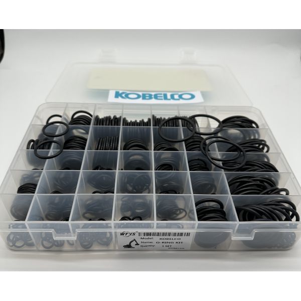 WYS KOBELCO O Ring Kit GENUINE PARTS O RING KIT O Ring Kit Box Excavator Repair Kit Box Rubber