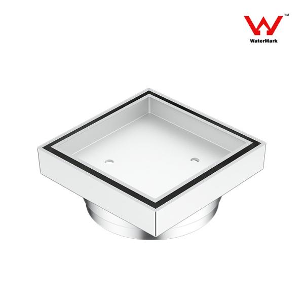 100 L/min Bhutan Home Use Chrome Plated Brass Floor Drain Wholesale to Sudan