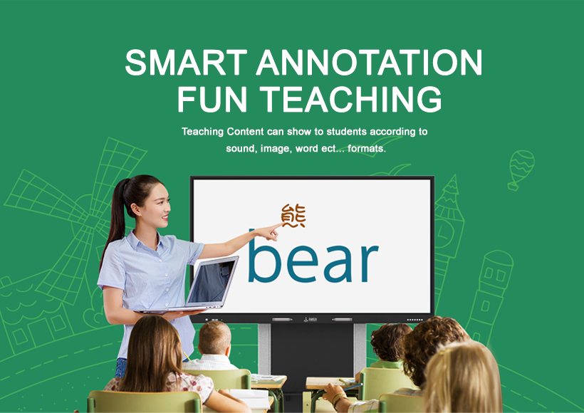Монитор Whiteboard портативный LCD экрана касания ребенка взаимодействующий с ТВ /Smart ПК