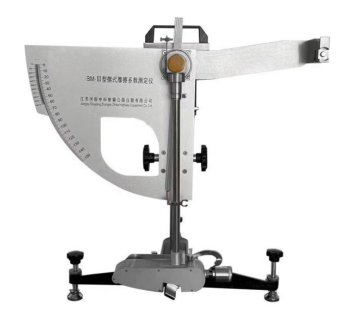 EN 13036-4 Compliant Pendulum Slip Resistance Tester with 1500g Pendulum Weight and 410mm Center of Gravity Distance