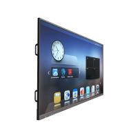 Qtenboard en gros Système dual Smart Board Interactif Panneau plat 75 pouces