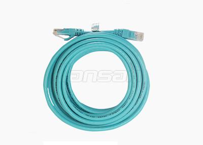 Cabo dos trabalhos em rede do Internet do cabo de remendo 24AWG do cabo de remendo 5m de S/SFTP Cat6A