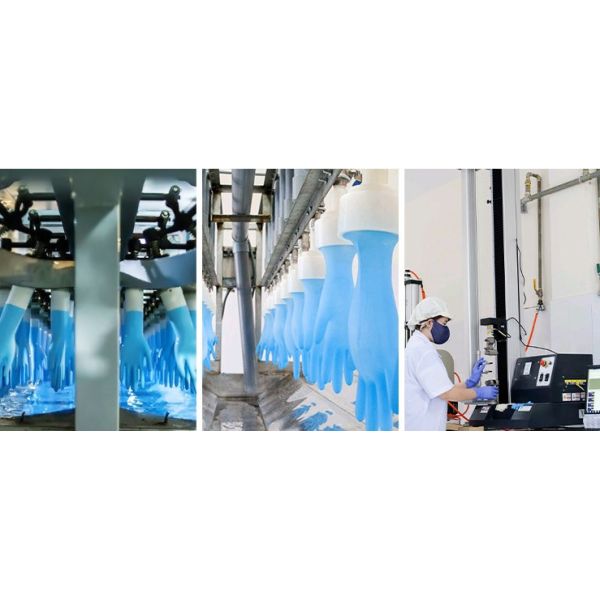 FDA 510K EN455 Disposable Nitrile Powder Free Examination Gloves