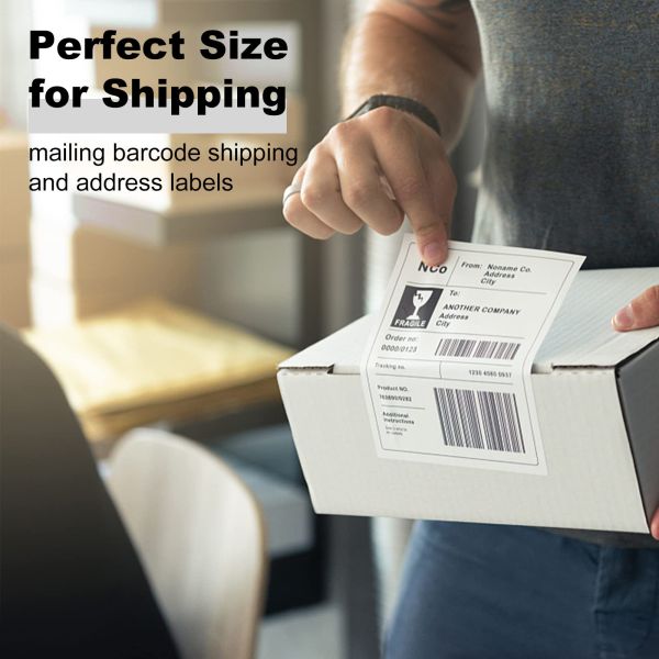 Waterproof Customizable Vinyl A4 Label Stickers for Inkjet and Laser Printing