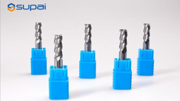 High Speed Steel Corner Radius End Mill Cutter For Aluminum Carbide Material