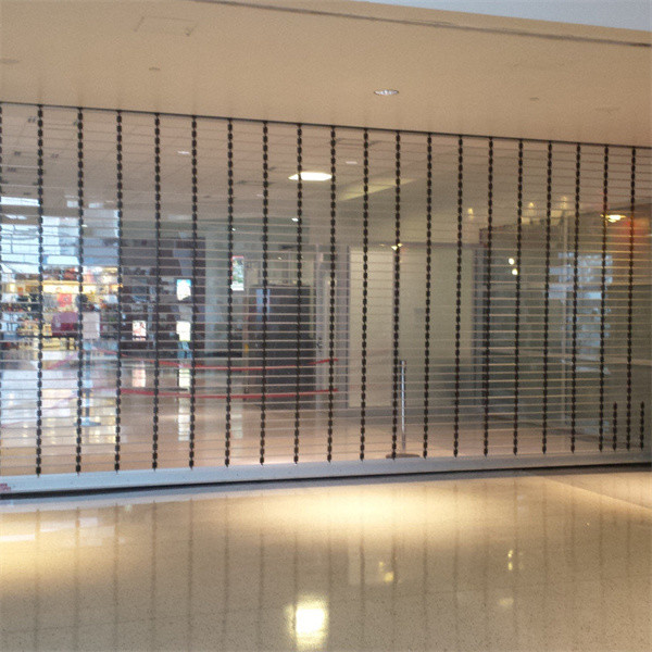 PVC предкрылков поликарбоната ясный закрывает завальцовку прозрачной пластмассы вверх по двери