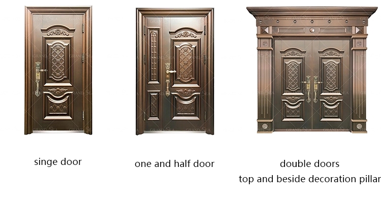 Электрофорезные крася двери основного входа лист 100mm для виллы