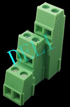 DL128A3-XX-5.0/5.08mm PCB Connector 2 Pole Pcb Panel Mount Terminal Block 300V/20A