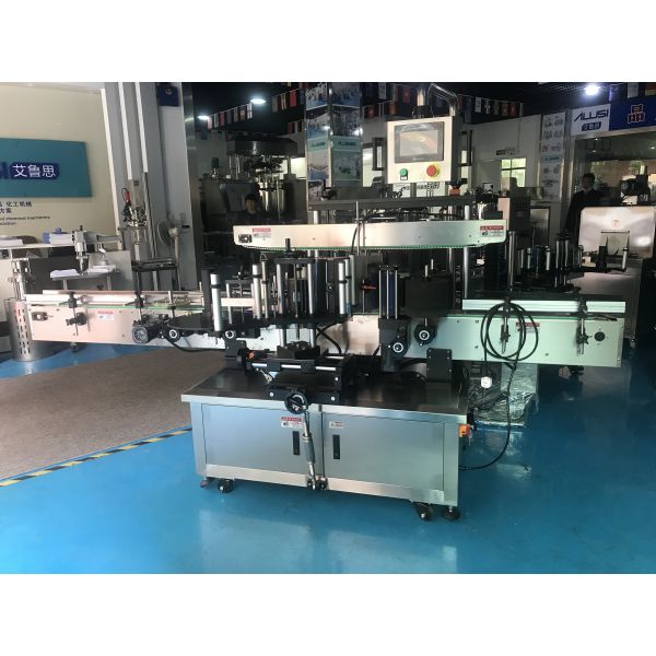 380V 50/60HZ Rotary Sticker Labeling Machine 370mm Label diameter