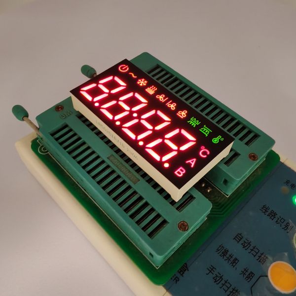4 Digit 7 Segment Common Cathode LED Display for Air conditioner controller