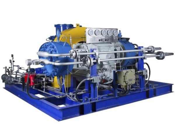 Compresseur de diaphragme Gaz Air Hydrogène 55kw Hydrogène Haute efficacité de travail Entrée 2mpa Débit de décharge 240nm3/h H2