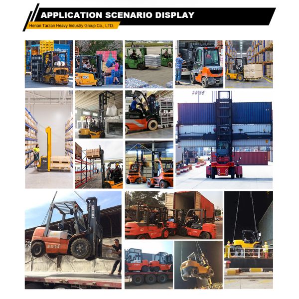 Used 3.8 Ton Forklift with Good Performance and 2540mm Height at Affordable