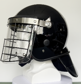 Full Face Protection Gear Equipment Helmet for Riot Officers with Visor Protective Riot Helmet Visor