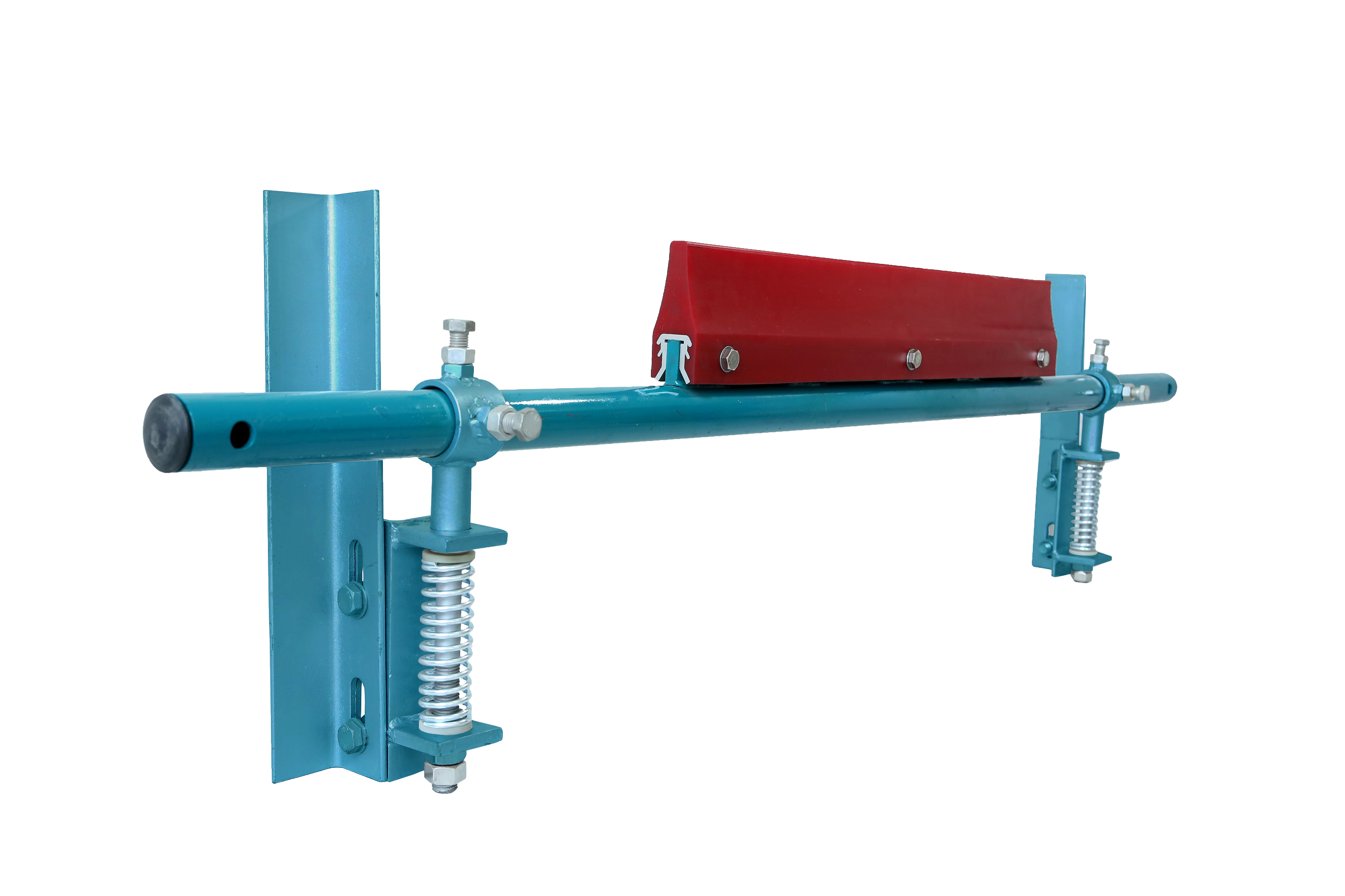 Вторичный уборщик резинового пояса транспортера Polyurthane с Tensioners весны