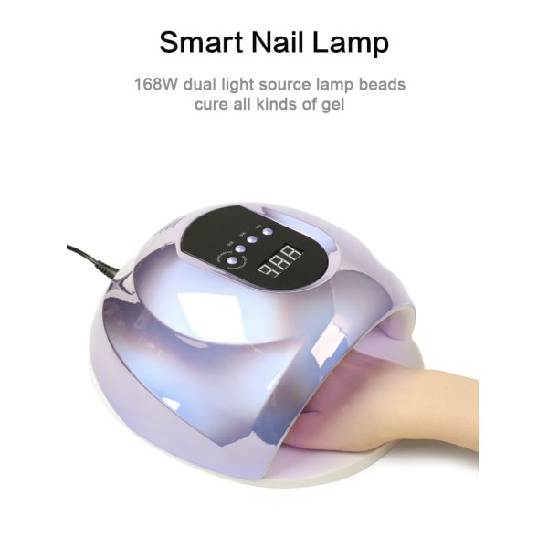 42 LED Professional Gel Polish LED Nail Dryer Lamp 168W