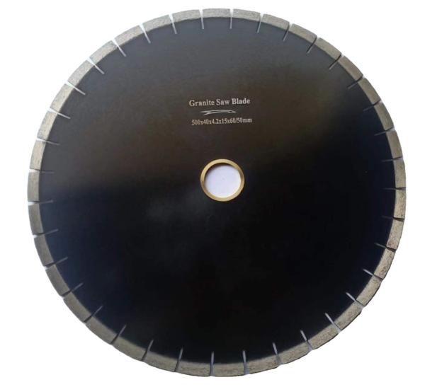 Sinter Manufacturing Arts Non-chipping and Long-lasting Saw Blade for Granite Cutting
