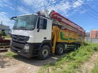XCMG 62m usou o deslocamento concreto da barra 11.946L do caminhão HB62K-6X 8 da bomba do crescimento