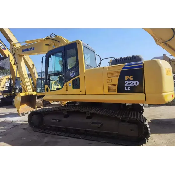 100% Original Japan Used Construction Machinery Komatsu PC220 PC220-6 PC220-7 PC220-8 Hydraulic Crawler Excavator
