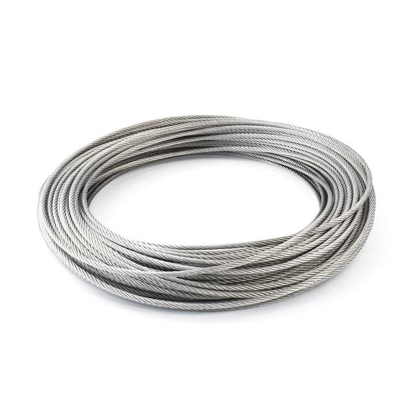 Cables de alambre de acero inoxidable de grado AISI 316 304 7x7 7x19