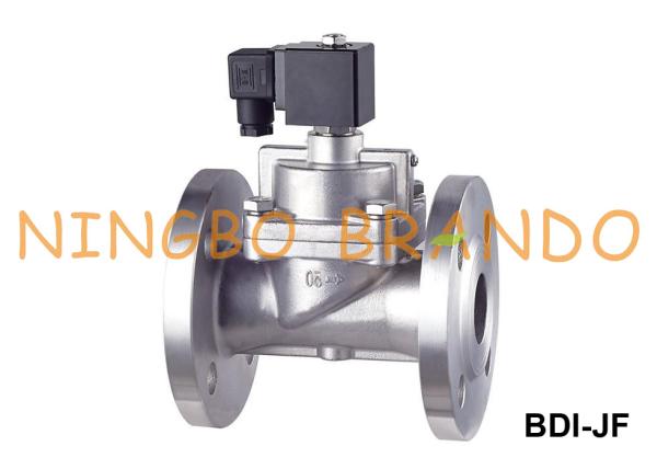 válvula de solenoide de alta pressão de aço inoxidável 24V do ar da água 100bar 220V