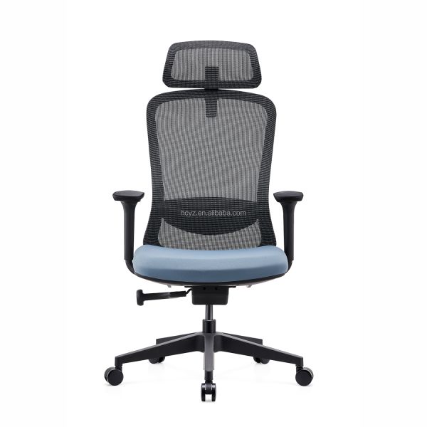 Factory Wholesale Quality Revolving High Back 4D Adjustable Chairs Mesh Ergonomic Work Staff Computer Office Chair Reclining