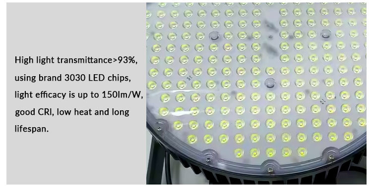 Высокий свет круглый 800W светодиодные полевые огни спортивный свет для внутреннего стадиона