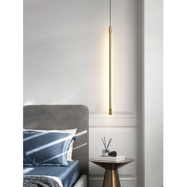 Современная простая скандинавская настенная лампа для учебы в спальне или гостиничной гостиной, светодиодный настенный свет