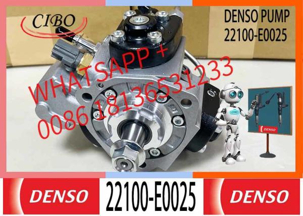 22100-E0025 294050-0138/0760 Pièces de camions lourds Pompes à injection de carburant pour HINO Common  Rail Injection diesel Injection de carburant