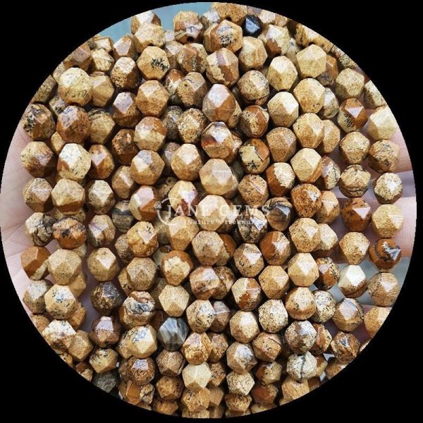 Фацетированный драгоценный камень натуральный алмаз Родонит Амазонит