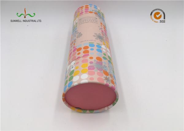 OEM Food Grade Cardboard Cylinder Tubes , Promotion Paper Tube Packaging