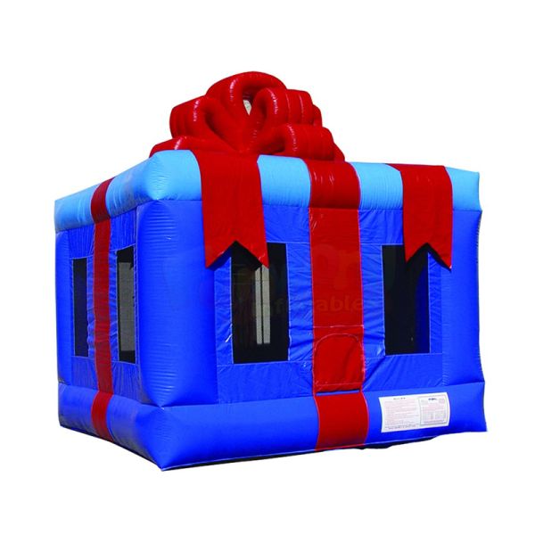 Дом скачки коробки подарка на день рождения надувных замков Платона коммерчески раздувной