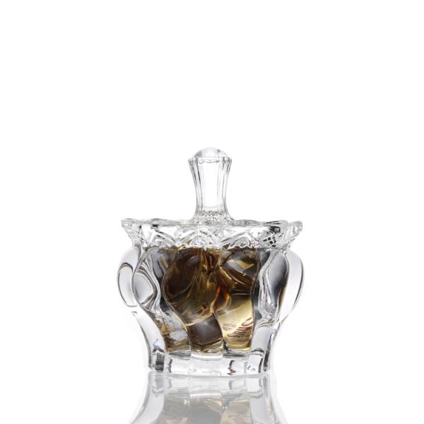 New Arrival High Quality Simple Design Candy Storage Canister Transparent Candy Jar