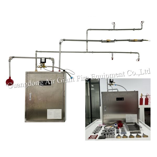 Fully Automatic Kitchen Fire Suppression System