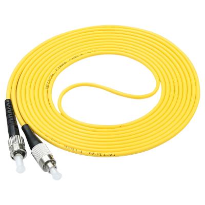 Diâmetro personalizado do cabo do cabo de remendo da fibra do único modo da manutenção programada Upc de 3M/5M/10M