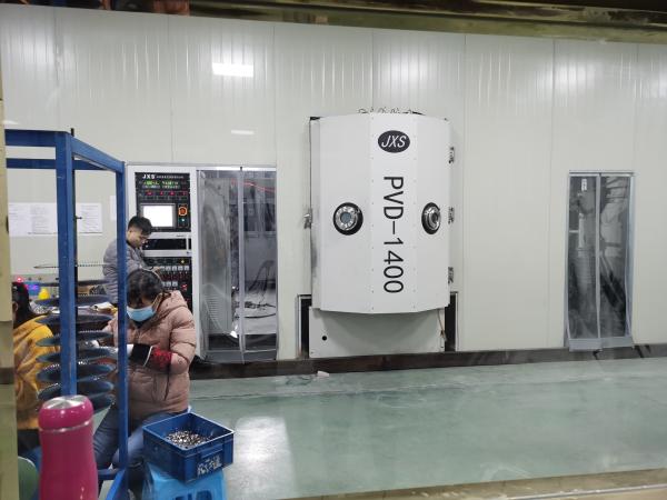 Vertical Single Door Ceramic Tile Bath Fitting PVD Sputtering Equipment