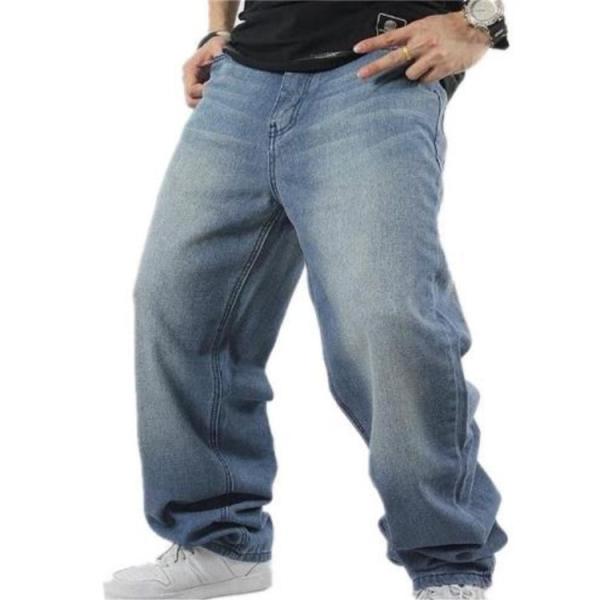 Customizable Clothing Loose Plus Size Denim Jeans Pants for Men,Fat Man Denim Trousers for Men