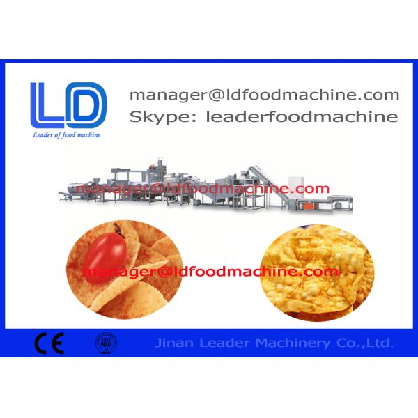 Stainless Steel Potato Chips Making Machine / Food Processing Line