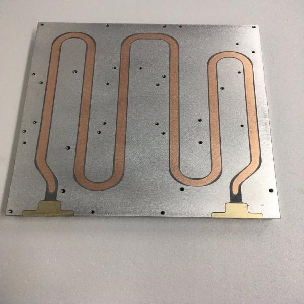 Dissipador de calor Al6061 forjado frio líquido, SE tanoeiro Tube Heat Sink