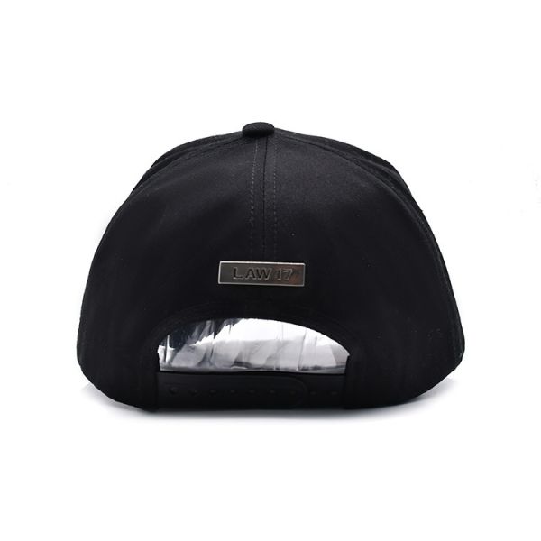 Custom 60cm Vintage Cotton Baseball Caps With Adjustable Strap Closure