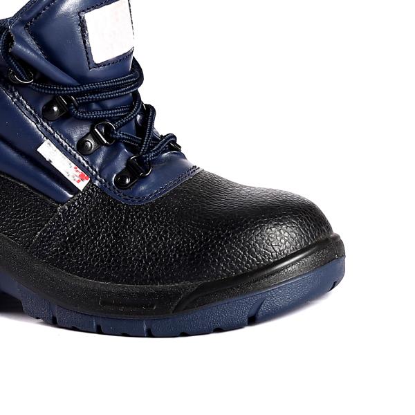 Steel Toe Embossed Cow Leather Unisex Gender Toe Type  Outdoor Shoes Safety Shoes